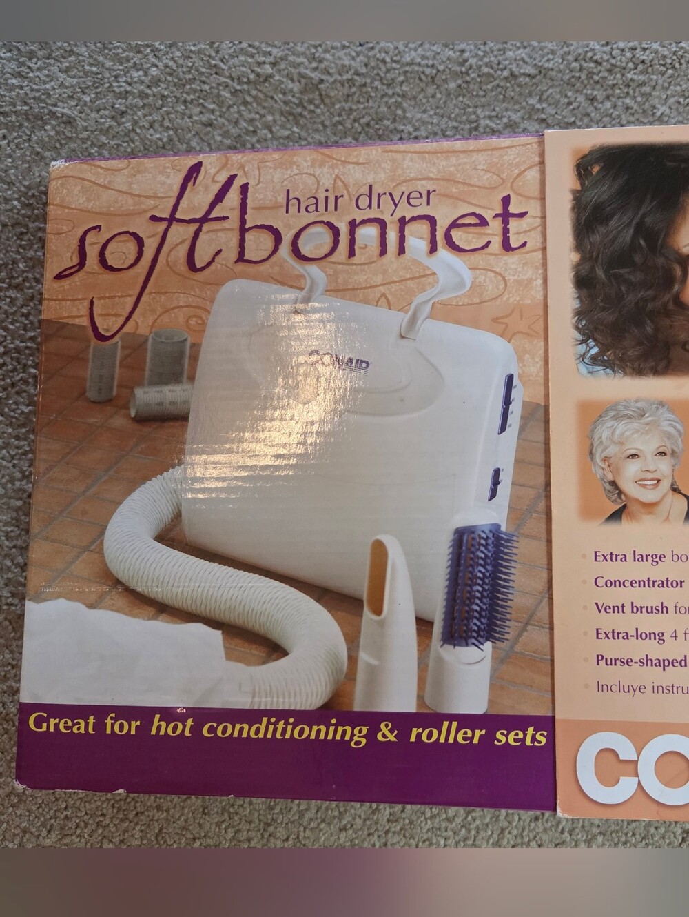 Conair Softbonnet Hair Dryer - White